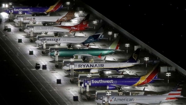 보잉은 16일(현지시간) 성명을 통해 "737 맥스 운항 금지가 생각보다 길어지면 생산 계획을 계속해서 재고할 수 밖에 없다고 밝혔다" 사진=abc