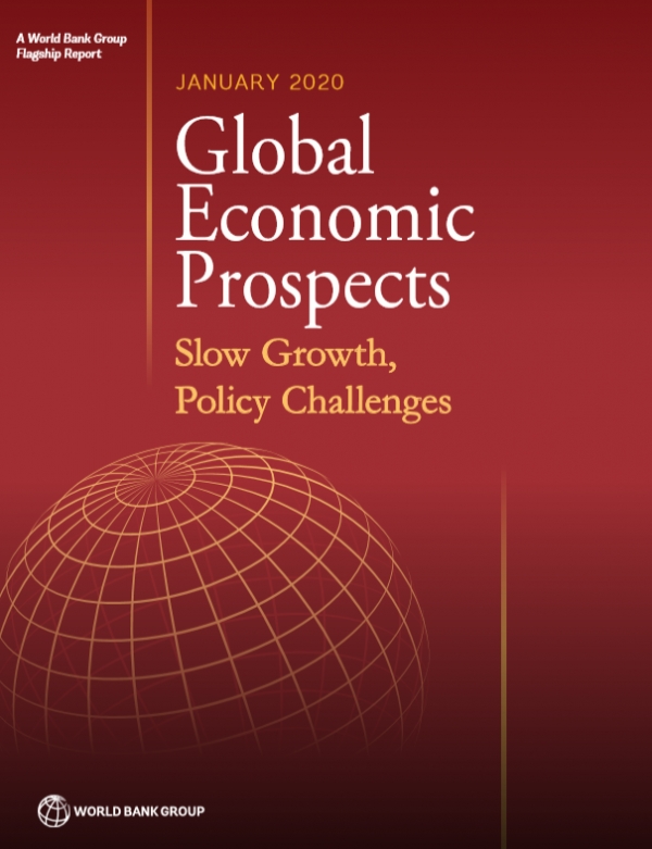 세계은행은 8일(현지시간) 발표한 '2020년 세계 경제 전망-저성장과 정책 도전' 보고서에서 올해 세계 경제 성장률은 최대 2.5%까지 상승할 것으로 예측했다. 사진=세계은행