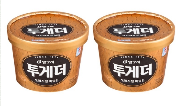 빙그레 아이스크림 주요 브랜드 투게더. 사진=빙그레