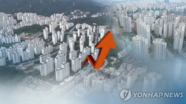 7일 한국부동산원 주간 아파트가격 동향 조사에 따르면 수도권 아파트값이 0.26% 상승해 지난주 대비 상승폭이 확대됐다. 사진=연합뉴스