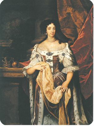 1662년 영국오아 찰스 2세와 결혼한 포르투갈 공주 캐서린 브라간자. 사진= 구글