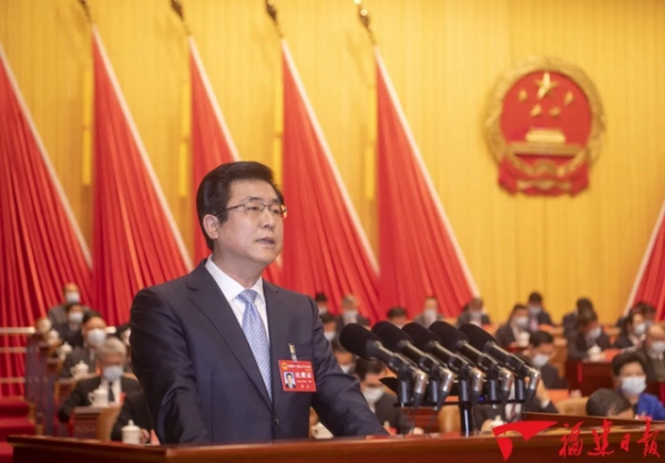 중국 푸젠성장, 전국 최연소 55세 자오룽 선출