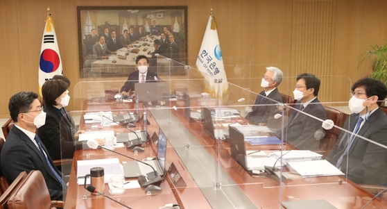 한국은행 금융통화위원회. 사진=한국은행
