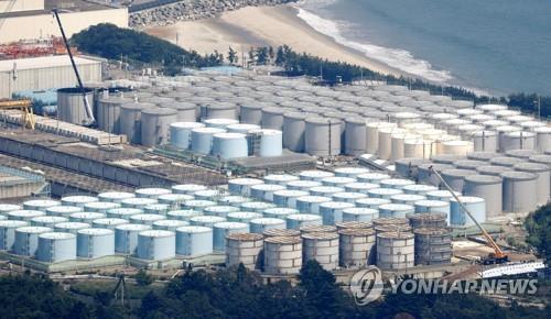 일본 후쿠시마 제1원전 오염수 저장 탱크. 사진=[교도 연합뉴스