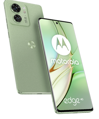모토로라 스마트폰 ‘엣지40(Edge 40)’는 방진, 방수 설계로 어디서나 안심하게 사용 가능하다.