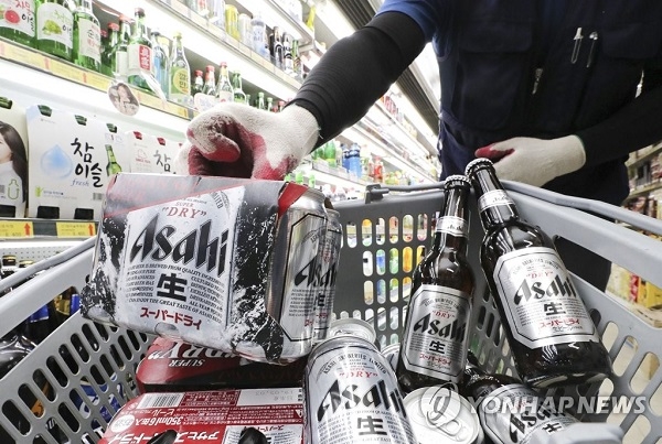 28일 일본 재무성은 지난 10월 일본의 한국에 대한 맥주 수출이 '제로'를 기록했다고 발표했다. 사진=연합뉴스