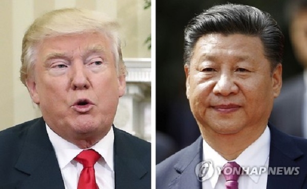 도널드 트럼프 미국 대통령(왼쪽), 시진핑 중국 국가주석(오른쪽). 사진=연합뉴스
