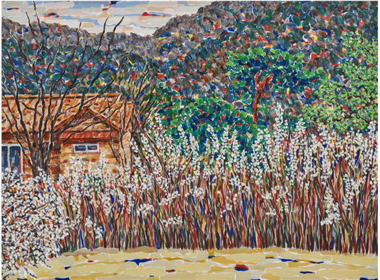 풍경의 깊이 (서후리, 양평) Acrylic on canvas 97 x 130.3cm / 2020.