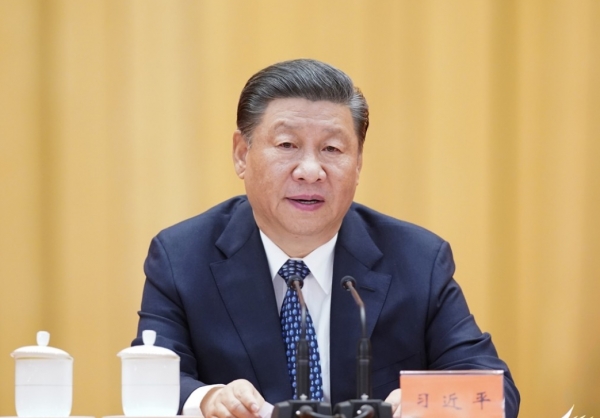 시진핑 주석은 1일(현지시간) 중국 공산당 정치국 30차 집단 학습에서 "중국의 종합 국력과 국제적 위상에 걸맞으며 개혁 발전에 유리한 외부 언론 환경을 조성해야 한다"고 밝혔다. 사진=신화/연합