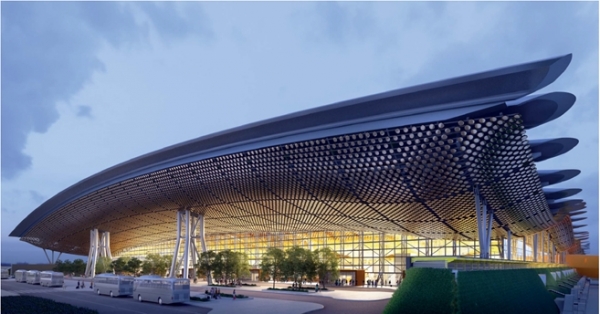 포스코는 대만 최대 타오위안 국제공항 제3터미널 신축 구조물에 후판을 공급한다.