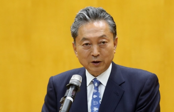 하토야마 유키오(鳩山由紀夫·74) 전 일본 총리가 트위터를 통해 '독도는 미국이 인정하는 한국 영토'라는 취지의 견해를 밝혔다. 사진=연합