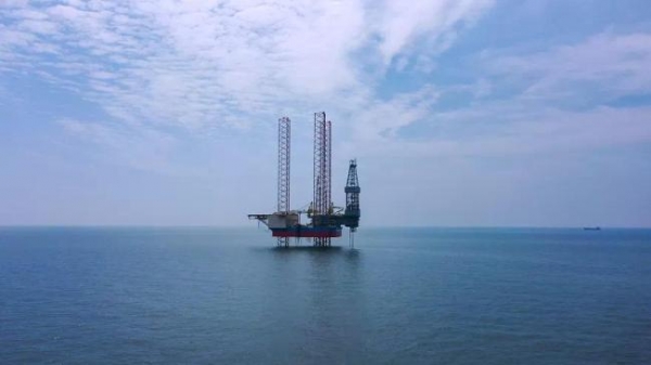 중국해양석유(CNOOC)는 최근 톈진(天津)에서 약 245km 떨어진 보하이 남부 해역에서 석유·가스전 '컨리(墾利) 10-2'를 찾아냈다고 중국 언론이 30일 보도했다. 사진=중권신원
