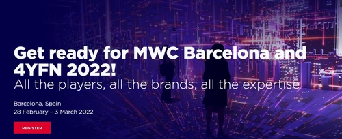 세계적인 모바일 전시회인 MWC 2022이 3년만에 스페인 바르셀로나에서 현장 전시회를 갖는다. 사진=연합뉴스