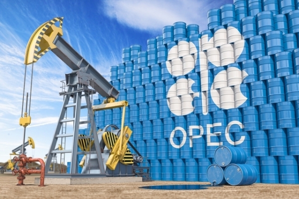 OPEC+는 5일(현지시간) 월례 회의 후 낸 성명에서 다음달 하루 원유 생산량을 이달보다 10만 배럴 줄이기로 합의했다고 밝혔다.