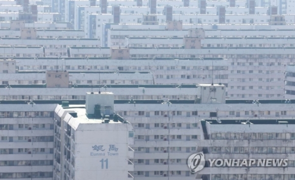 20일 서울 은마아파트의 모습. 사진=연합뉴스