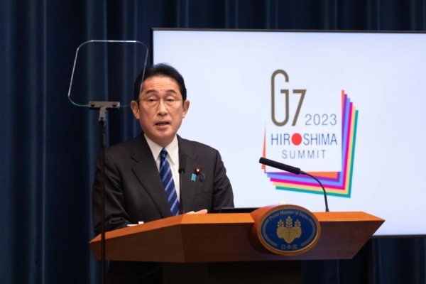 글로벌 외교가에서 기시다 후미오 일본 총리의 위상이 높아지고 있다. 사진=EPA연합뉴스
