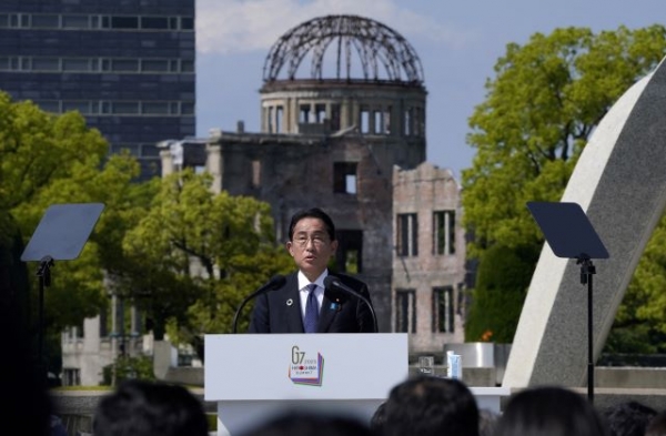 기시다 후미오 일본 총리가 주요 7개국(G7) 정상회의를 성공적으로 치르며 지지율이 상승했다. 사진=로이터 연합뉴스